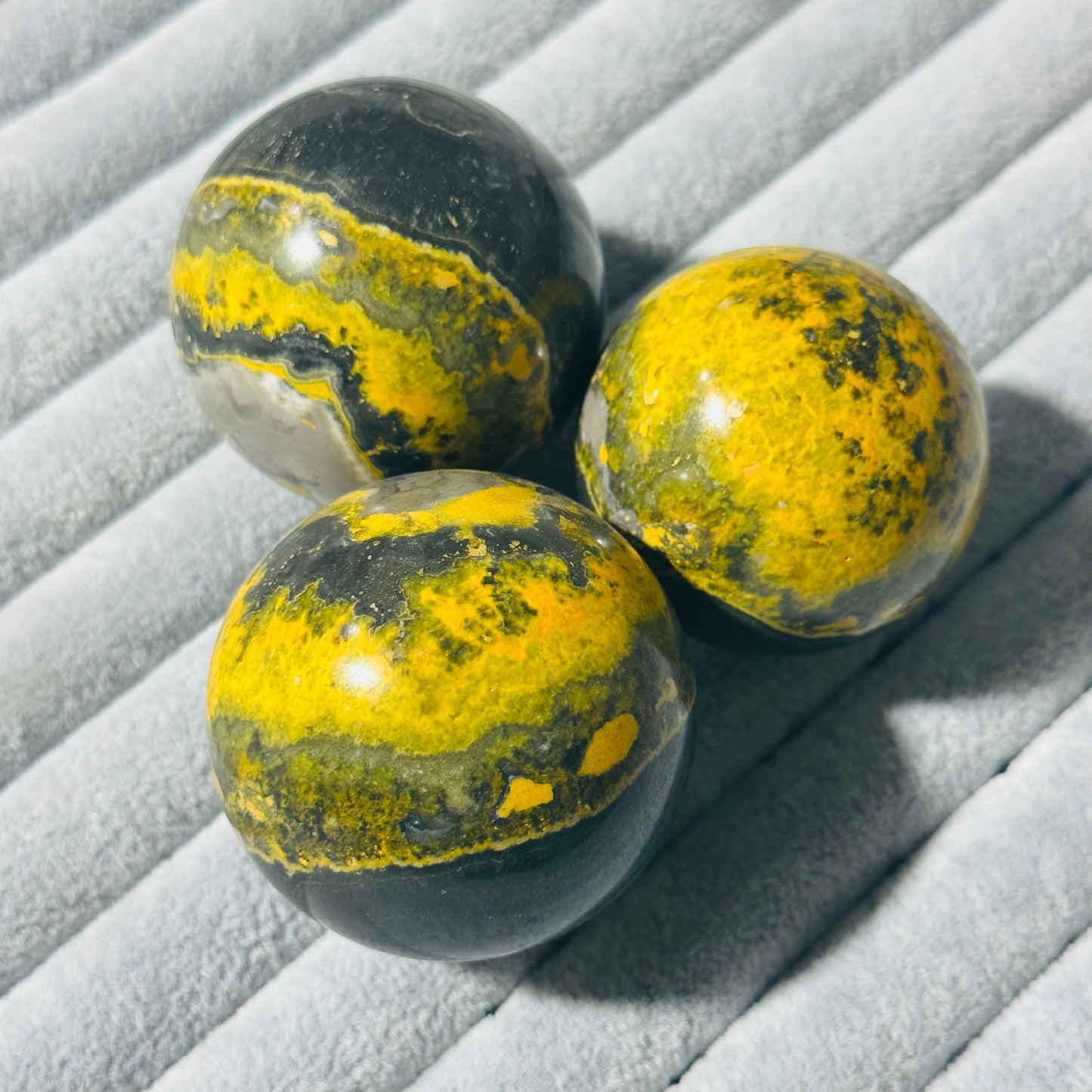 Wholesale Natural Crystal Sphere Polished bumblebee jasper sphere